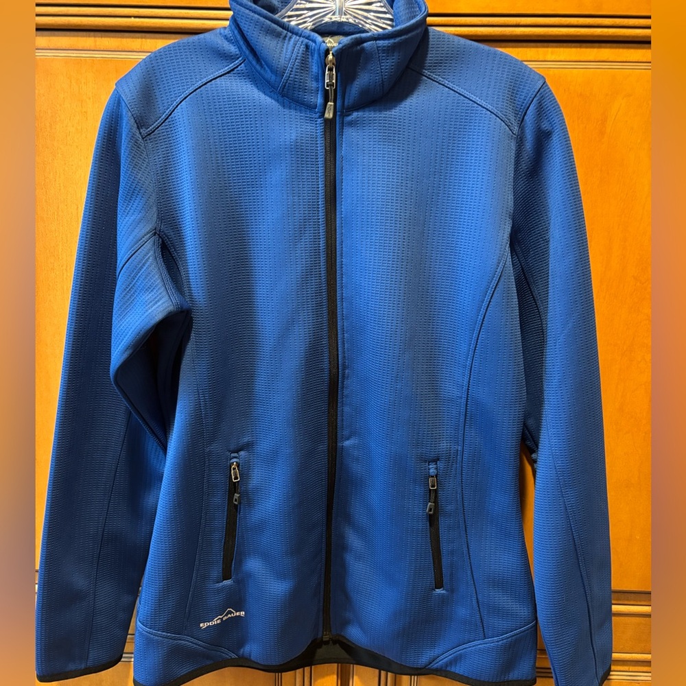 ❄️Eddie Bauer Ladies Full-Zip Fleece Lined Jacket. Size: M